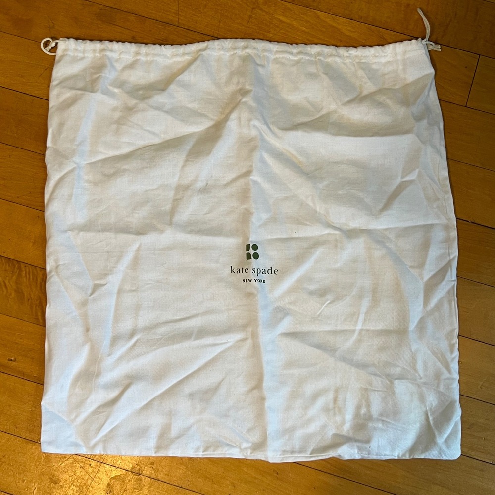 Kate Spade New York White Dust Bag 17 inches x 17 inches